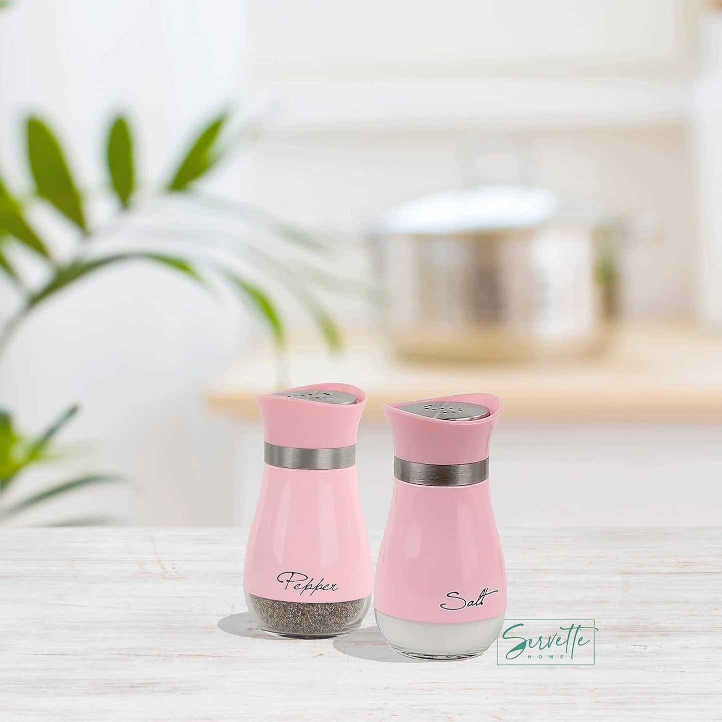 Basic Salt & Pepper Shakers - Pink