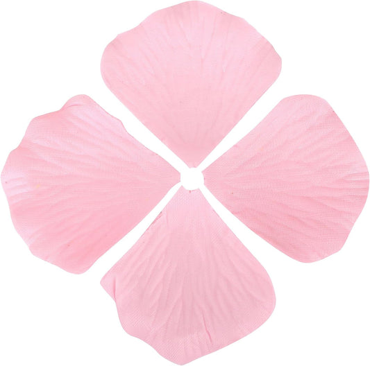 1000 Pieces Pink Rose Petals Artificial Fake Rose Petals Wedding Party Decorations, Light Pink