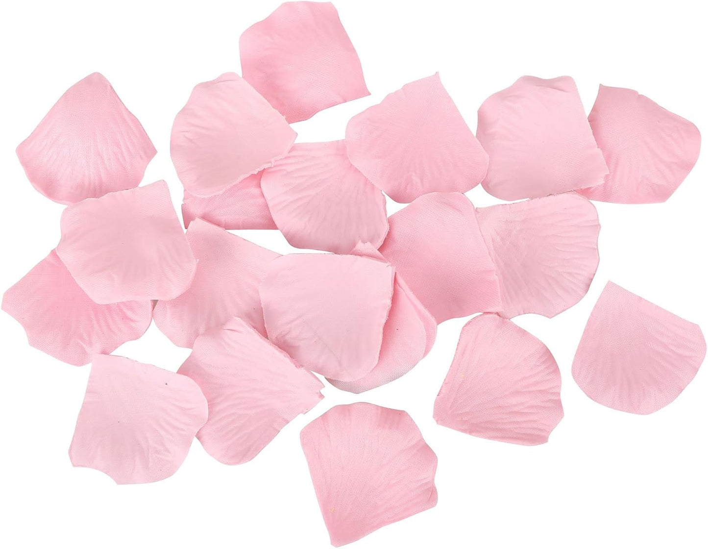1000 Pieces Pink Rose Petals Artificial Fake Rose Petals Wedding Party Decorations, Light Pink