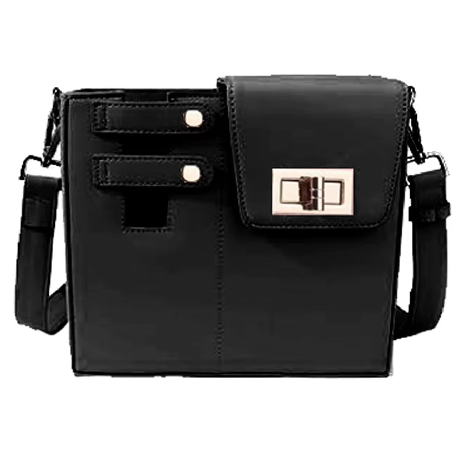 Outdoor Portable Crossbody Water Cup Protection Multifunctional Universal Water Bottle Storage Bag Single Shoulder Solid Color