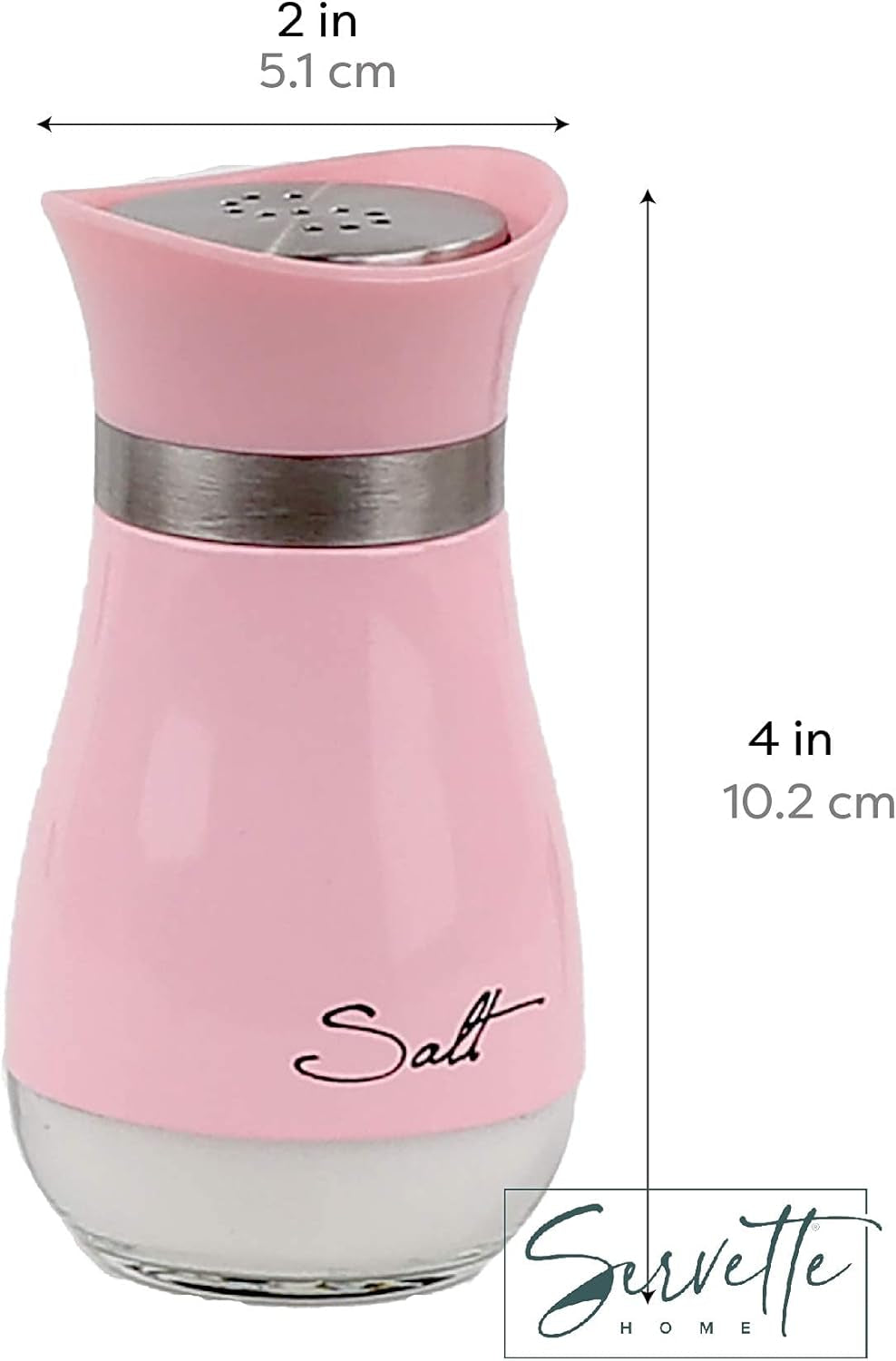 Basic Salt & Pepper Shakers - Pink