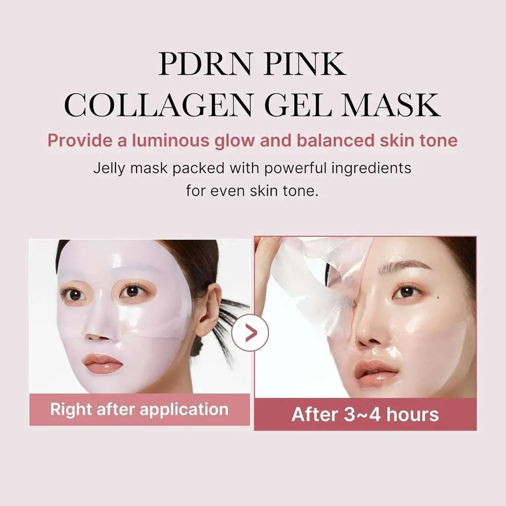 Pink Collagen Jelly Mask 28G Moisturizing and Firming Skin Hydrogel Jelly Powder Permeable Facial Mask