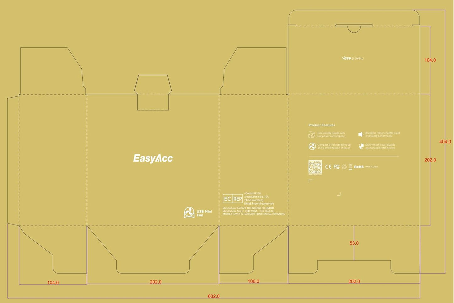 USB Small Desk Fan, Slumber Pod Fan [360°Rotatable Head &Powerful ] 3 Speeds Portable Personal Table Travel Fan for Sleeping Desk Cruise Ship Dorm Bedroom Office Office (No Battery)
