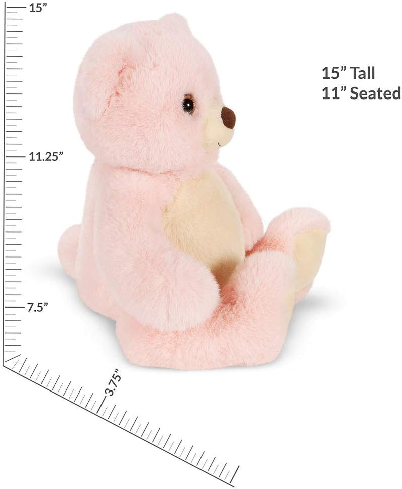 Pink Cuddle Chunk, 15 Inch Stuffed Animal